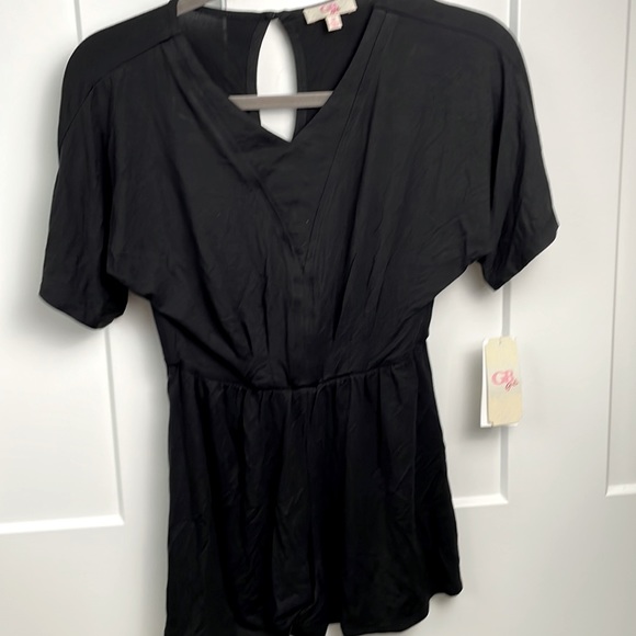 GB girls Other - GB Girls Gianni Bini Black Romper size:medium